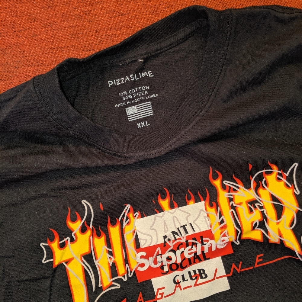 Pizza Slime x Supreme x Thrasher x Off-White XXL - Picture 3 of 3